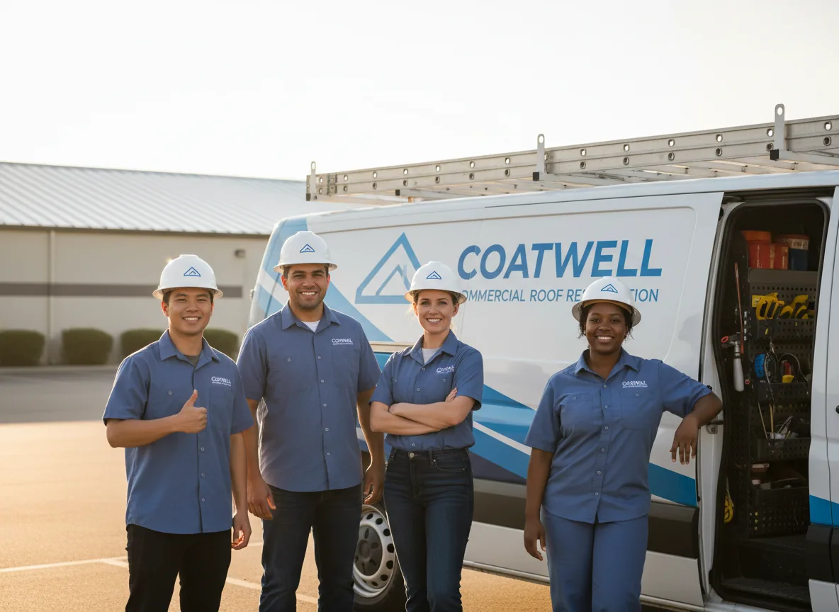 Commercial roof coating company in Sawyer, ND